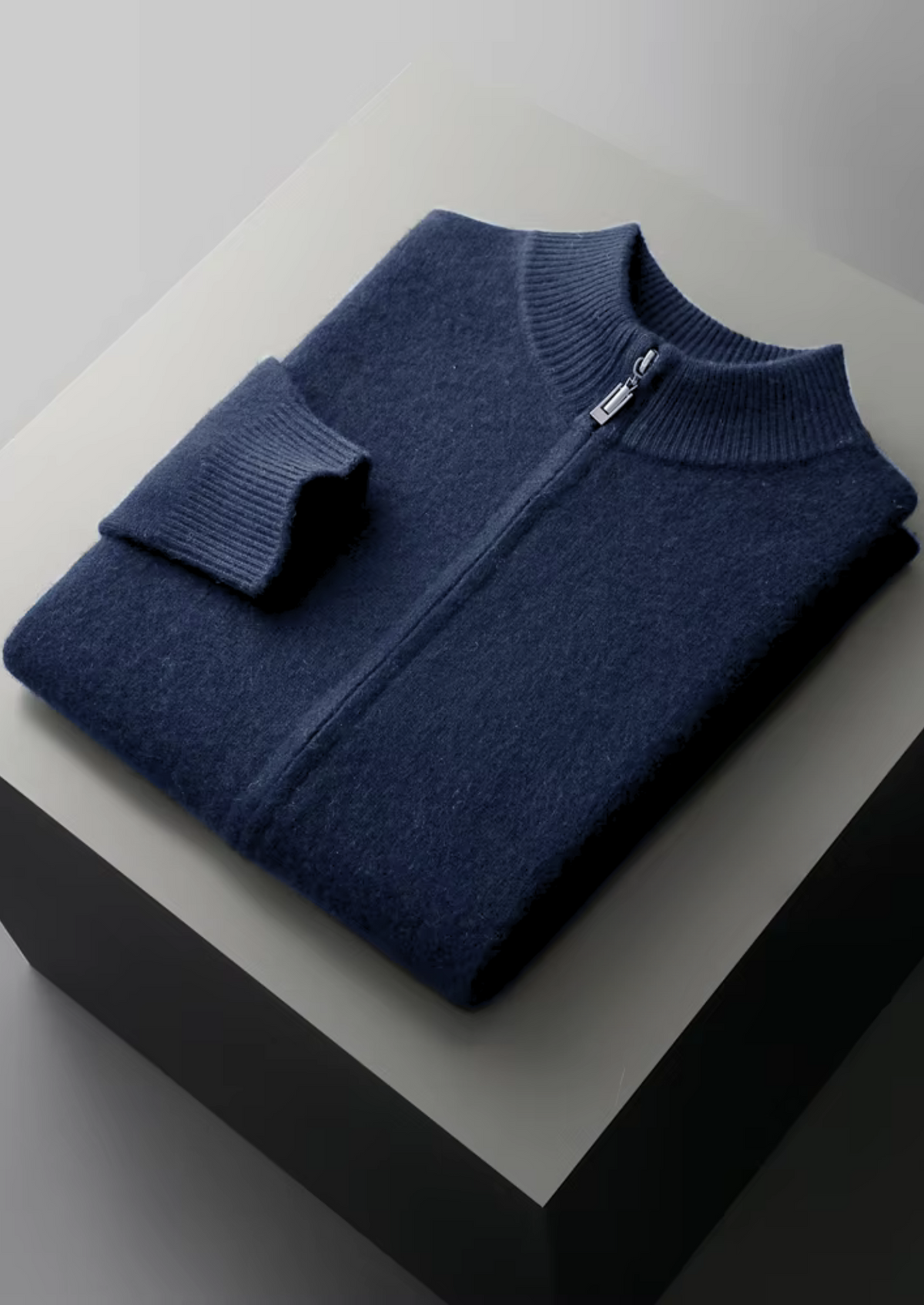 Survêtement en Laine Mérinos Bleu Marine Théo