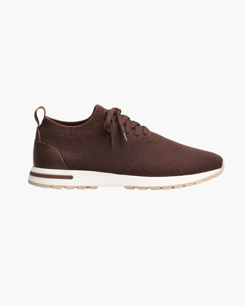 BASKET MESH SOLANA SANS LACETS - MOKA