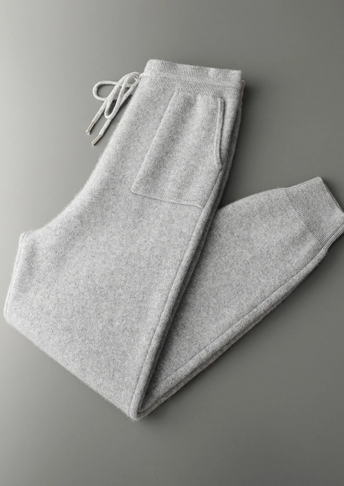 Survêtement en Cachemire Gris Clair Alain