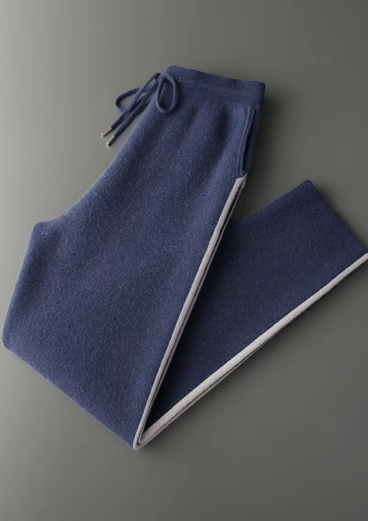 Survêtement en Cachemire Bleu Marine Milano