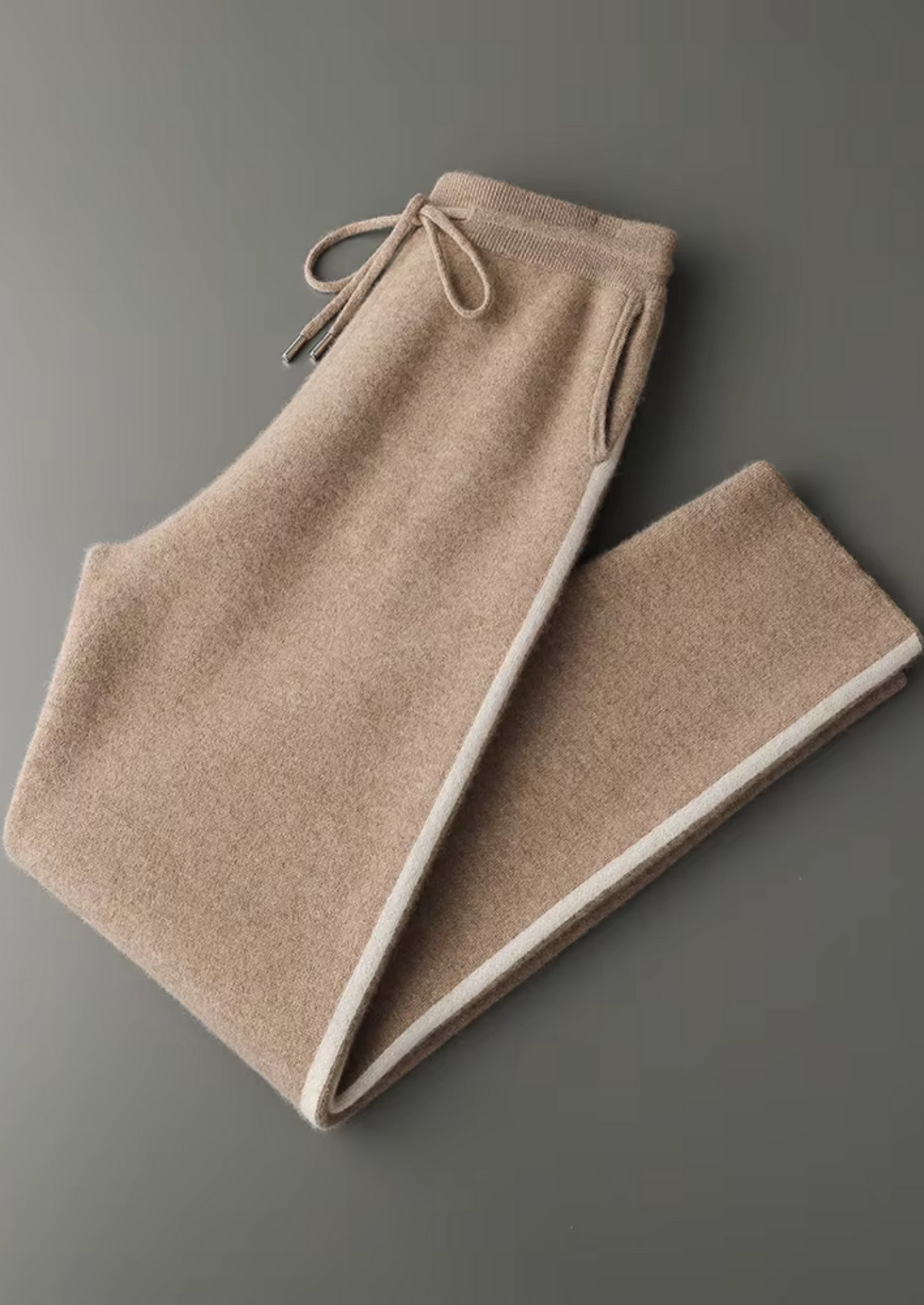 Survêtement en Cachemire Beige Milano