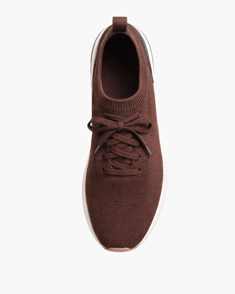 BASKET MESH SOLANA SANS LACETS - MOKA