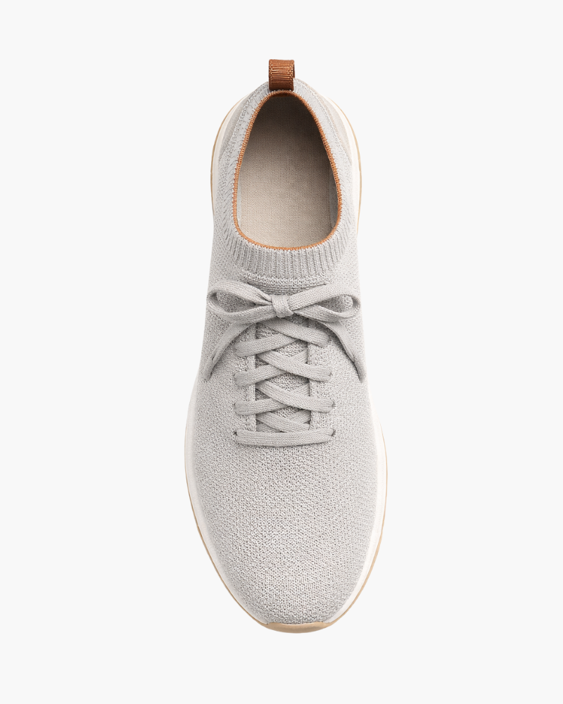 BASKET MESH SOLANA SANS LACETS - GRIS CLAIR