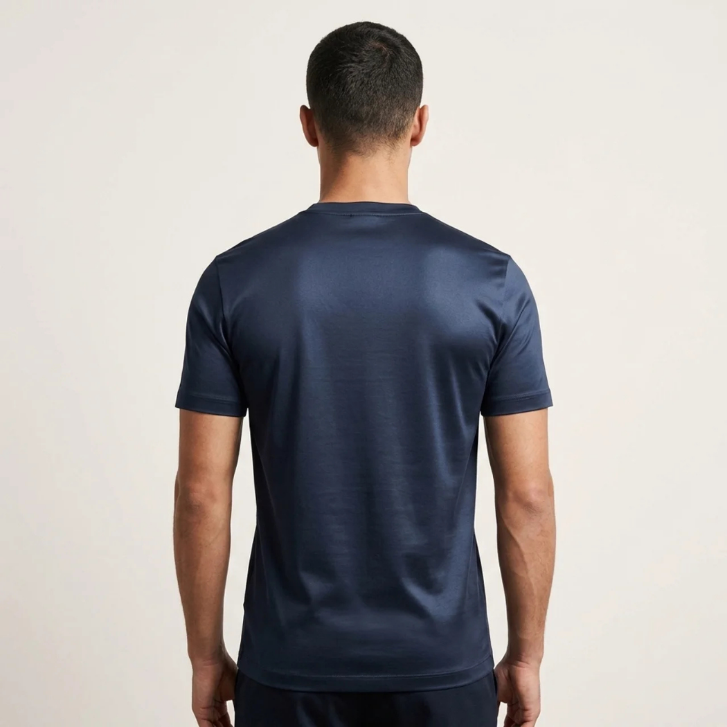 T-Shirt Éclat Doux Marine