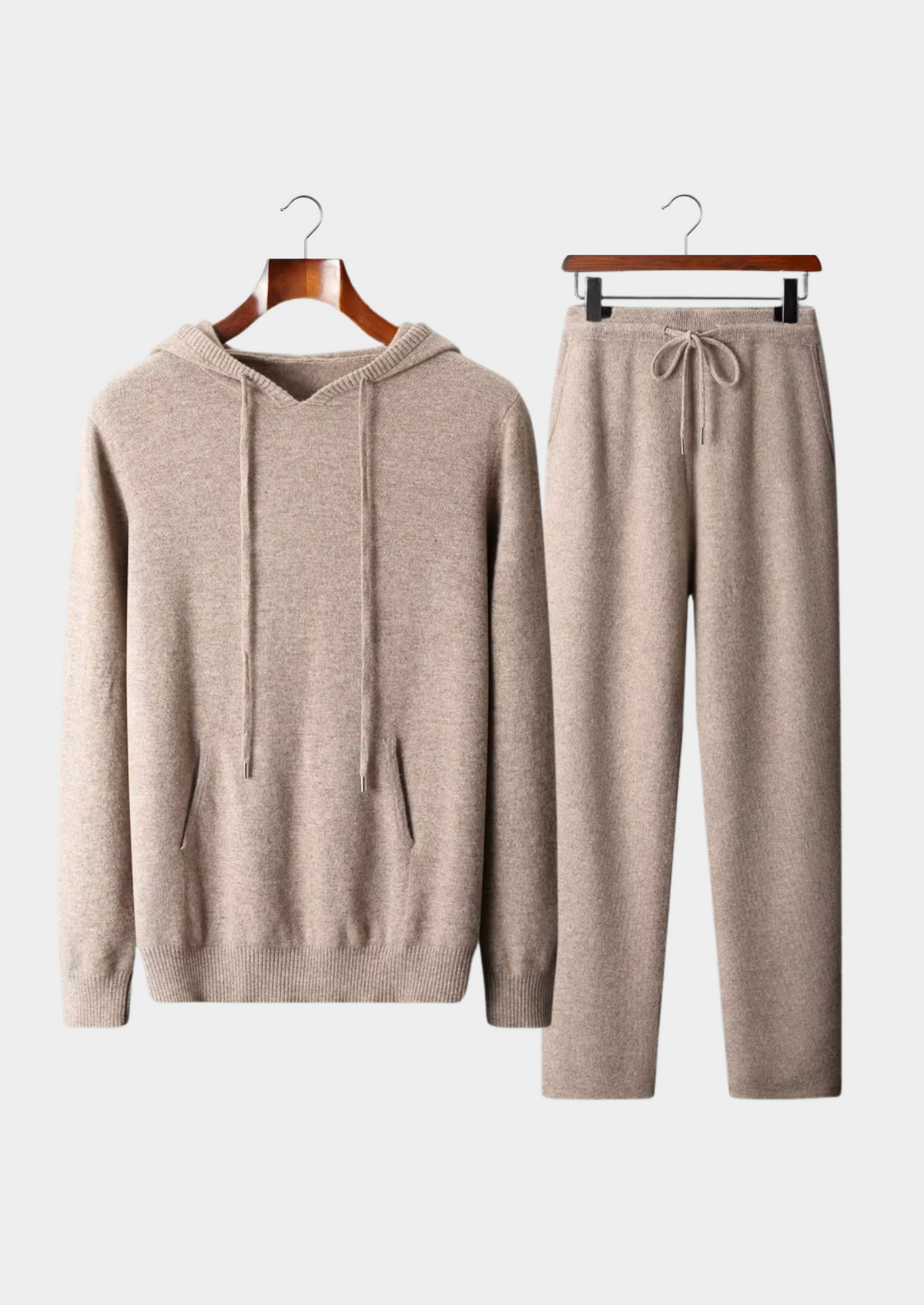 Survêtement en Laine Mérinos Beige Baptiste