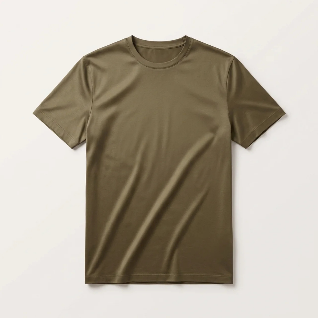T-Shirt Éclat Doux Olive