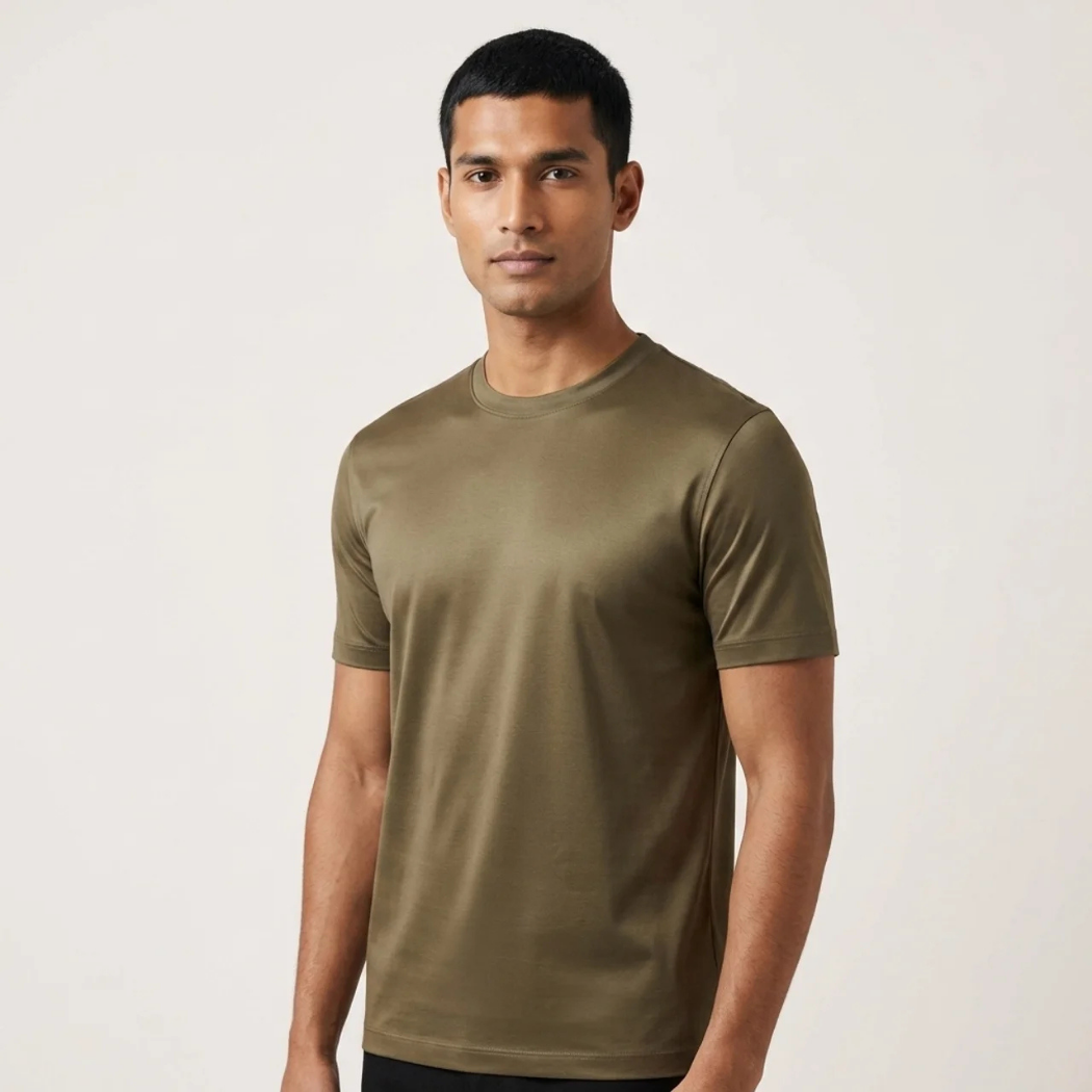 T-Shirt Éclat Doux Olive