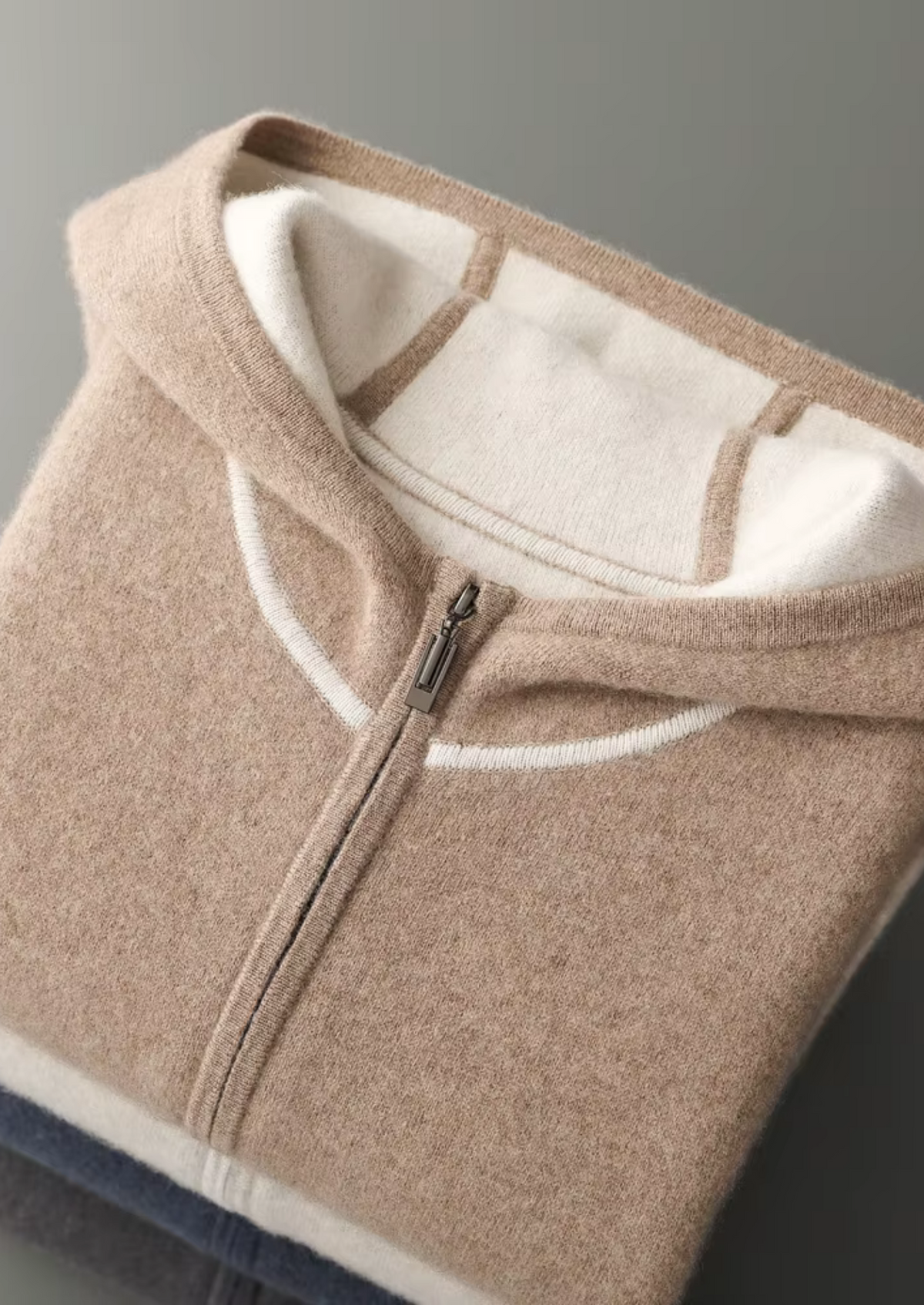 Survêtement en Cachemire Beige Milano