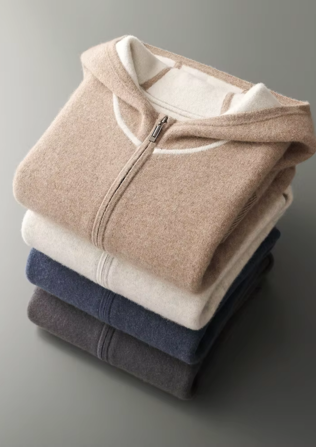 Survêtement en Cachemire Beige Milano