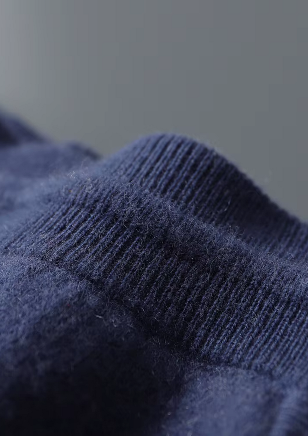Survêtement en Cachemire Bleu Marine Milano