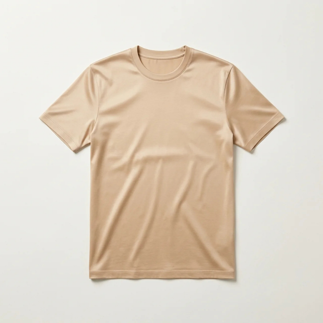 T-Shirt Éclat Doux Beige