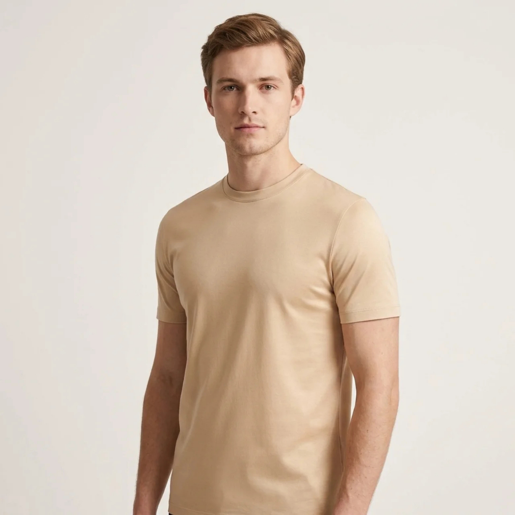 T-Shirt Éclat Doux Beige
