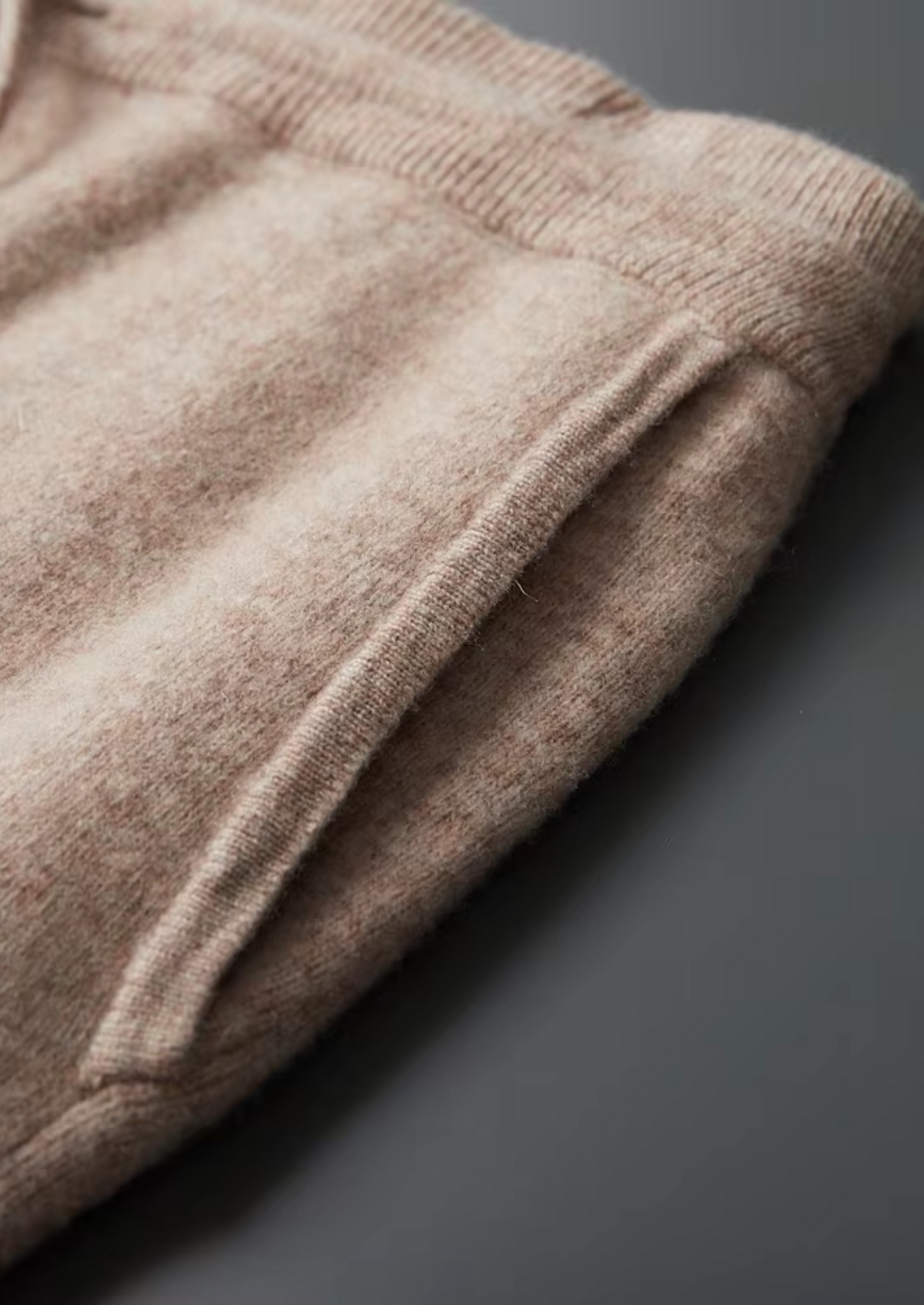 Survêtement en Laine Mérinos Beige Baptiste