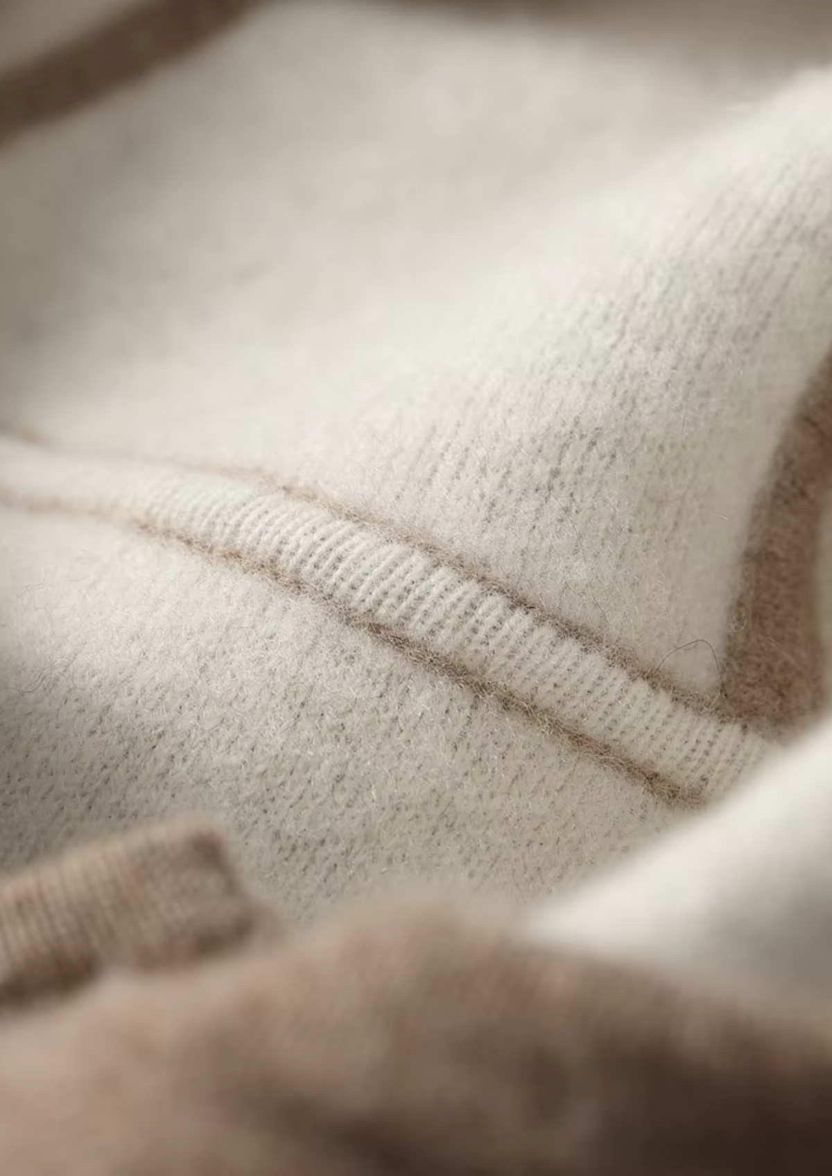 Survêtement en Cachemire Beige Milano