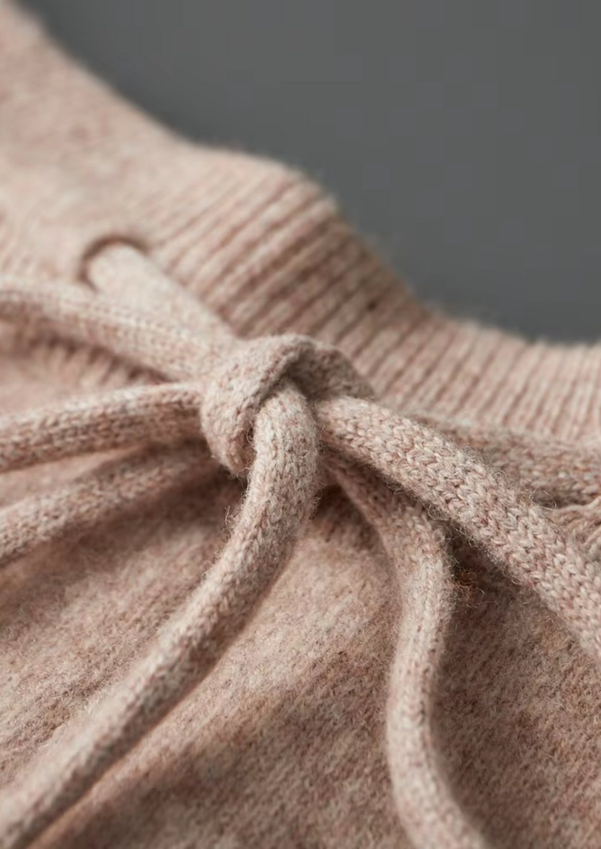 Survêtement en Laine Mérinos Beige Baptiste