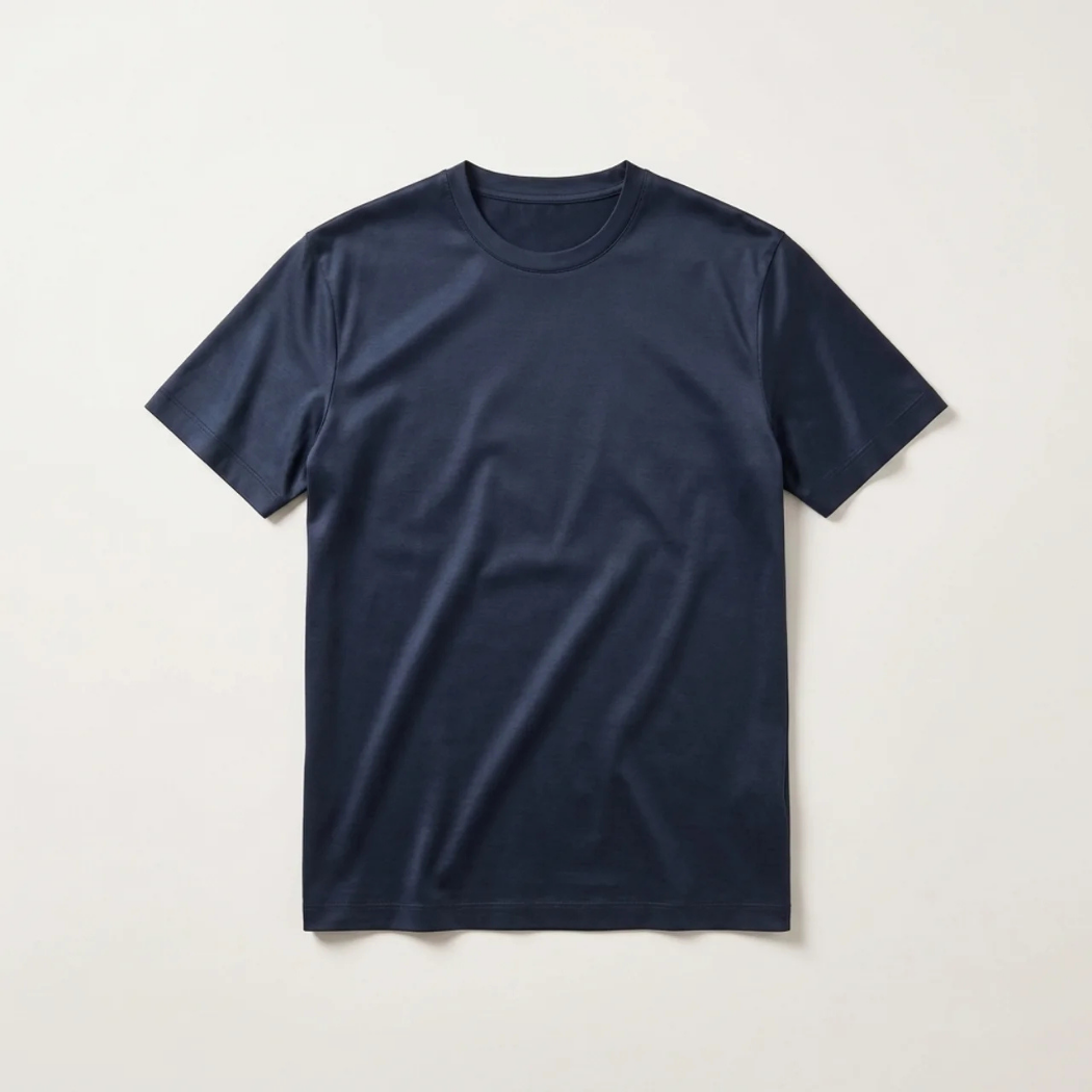 T-Shirt Éclat Doux Marine