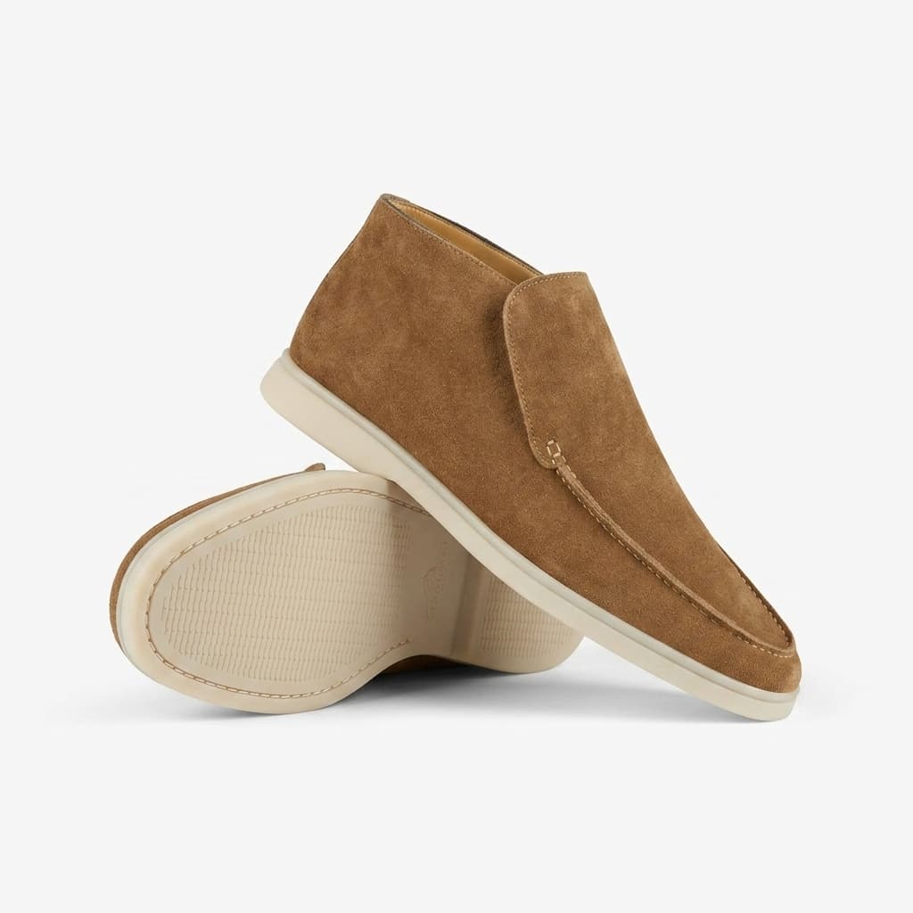 Mocassin Montant en Daim Portofino