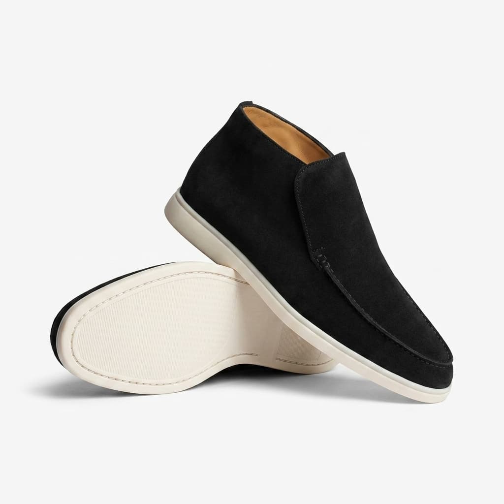 Mocassin Montant en Daim Portofino