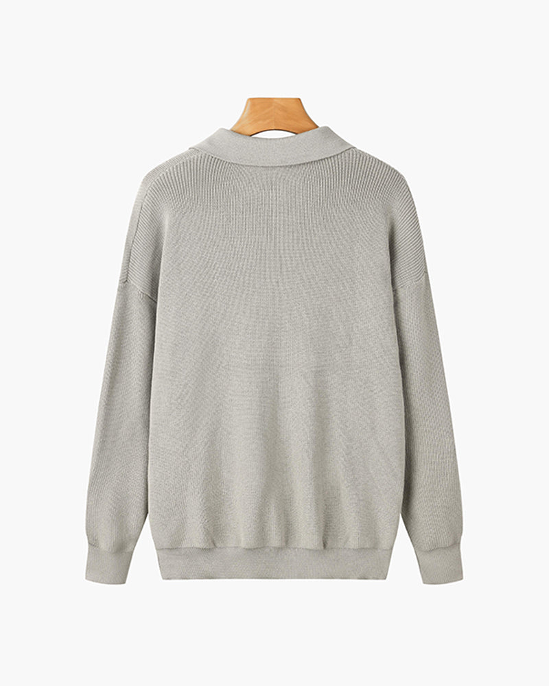 Pull Polo Demi-Zip