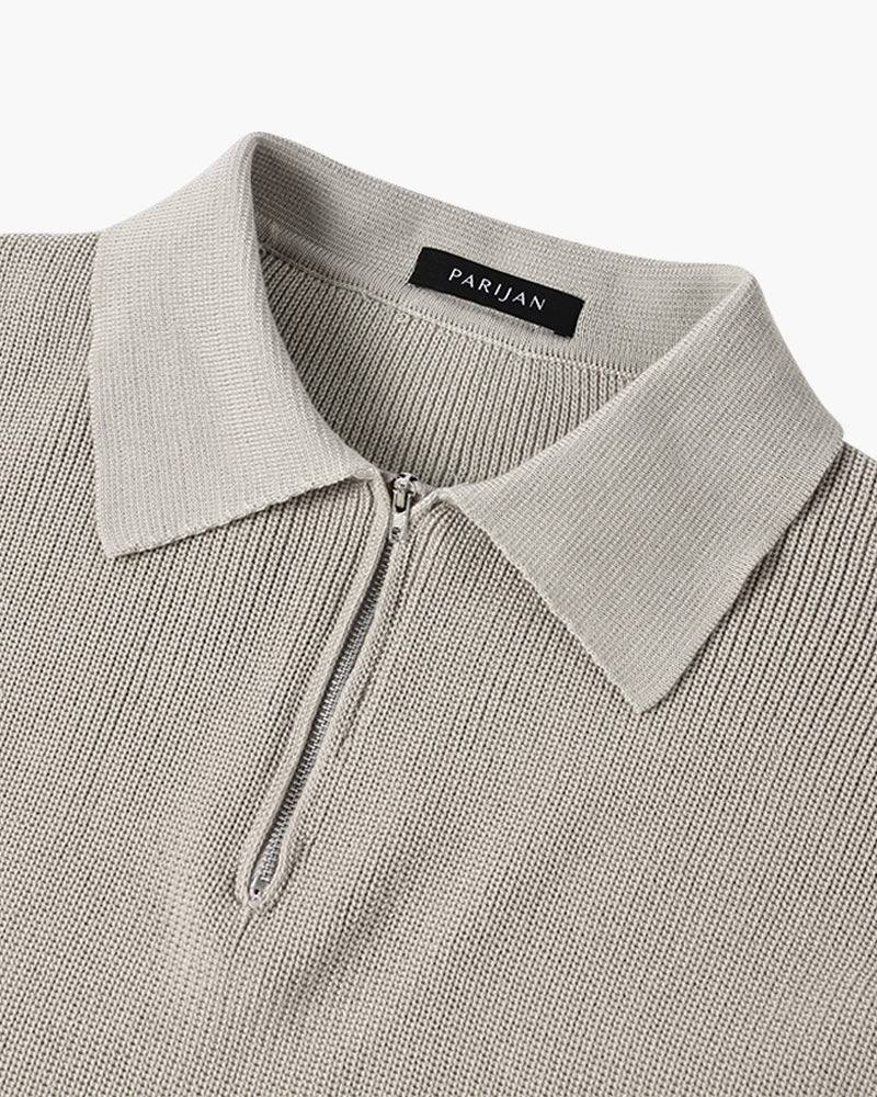 Pull Polo Demi-Zip