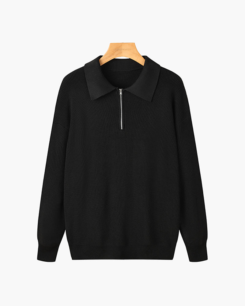 Pull Polo Demi-Zip