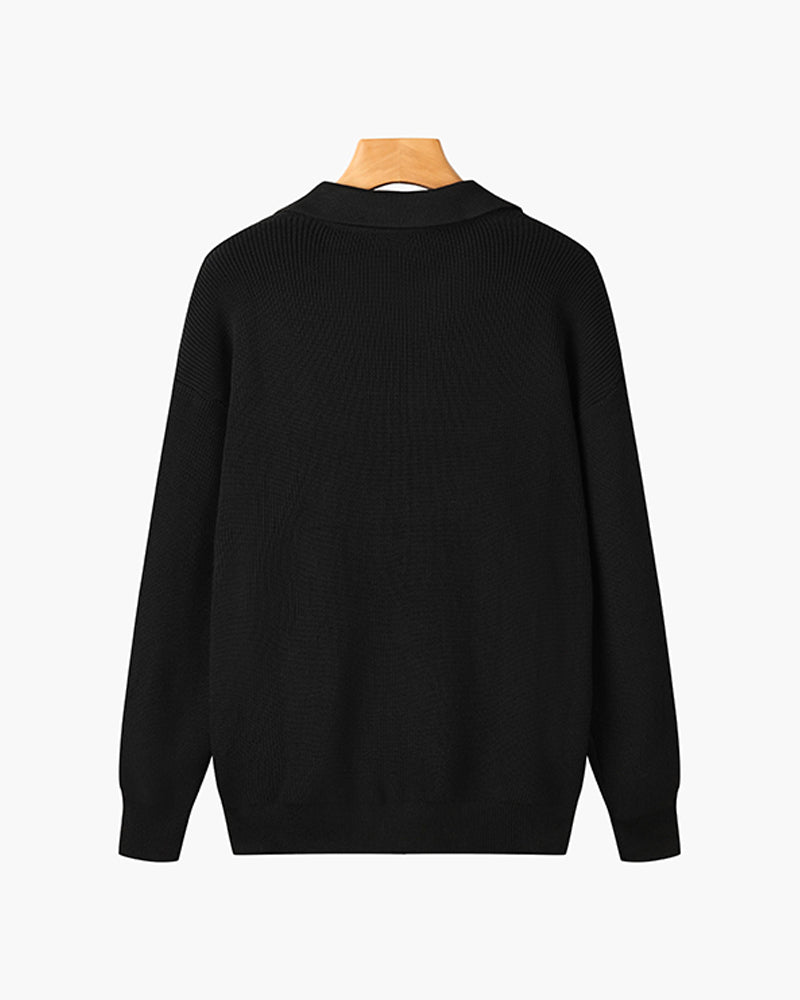Pull Polo Demi-Zip