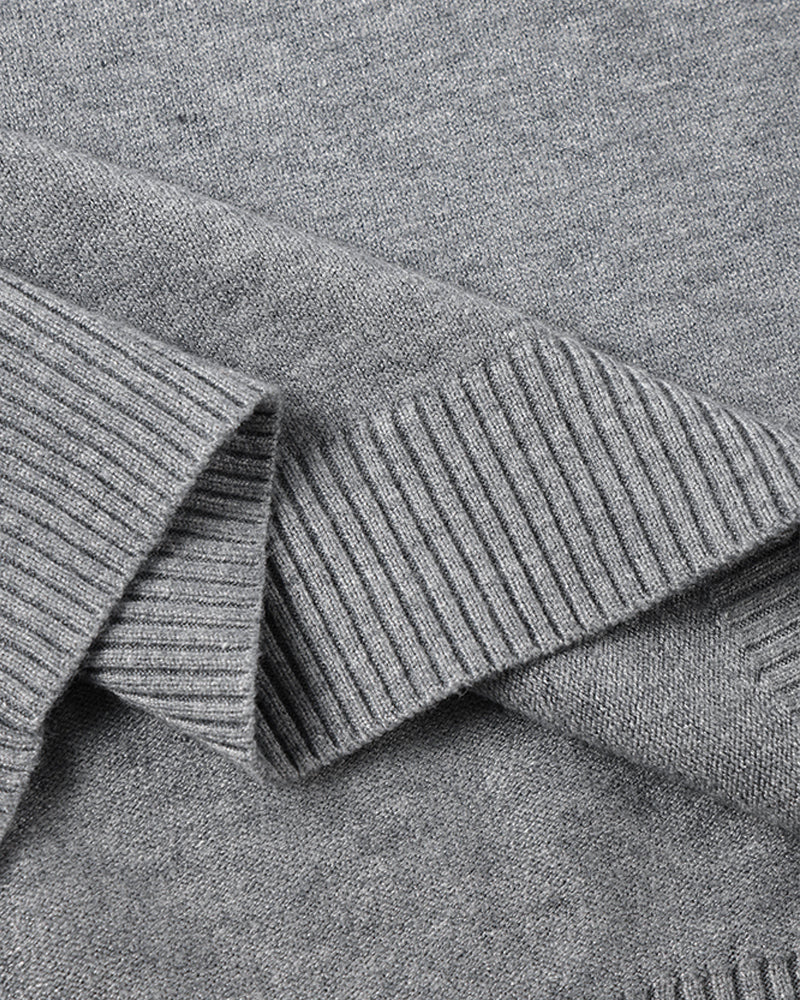 Pull Col Roulé en Laine Mérinos