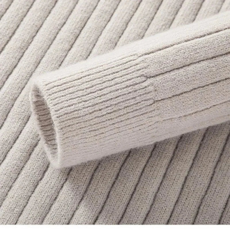 Pull Col Montant Demi-Zip