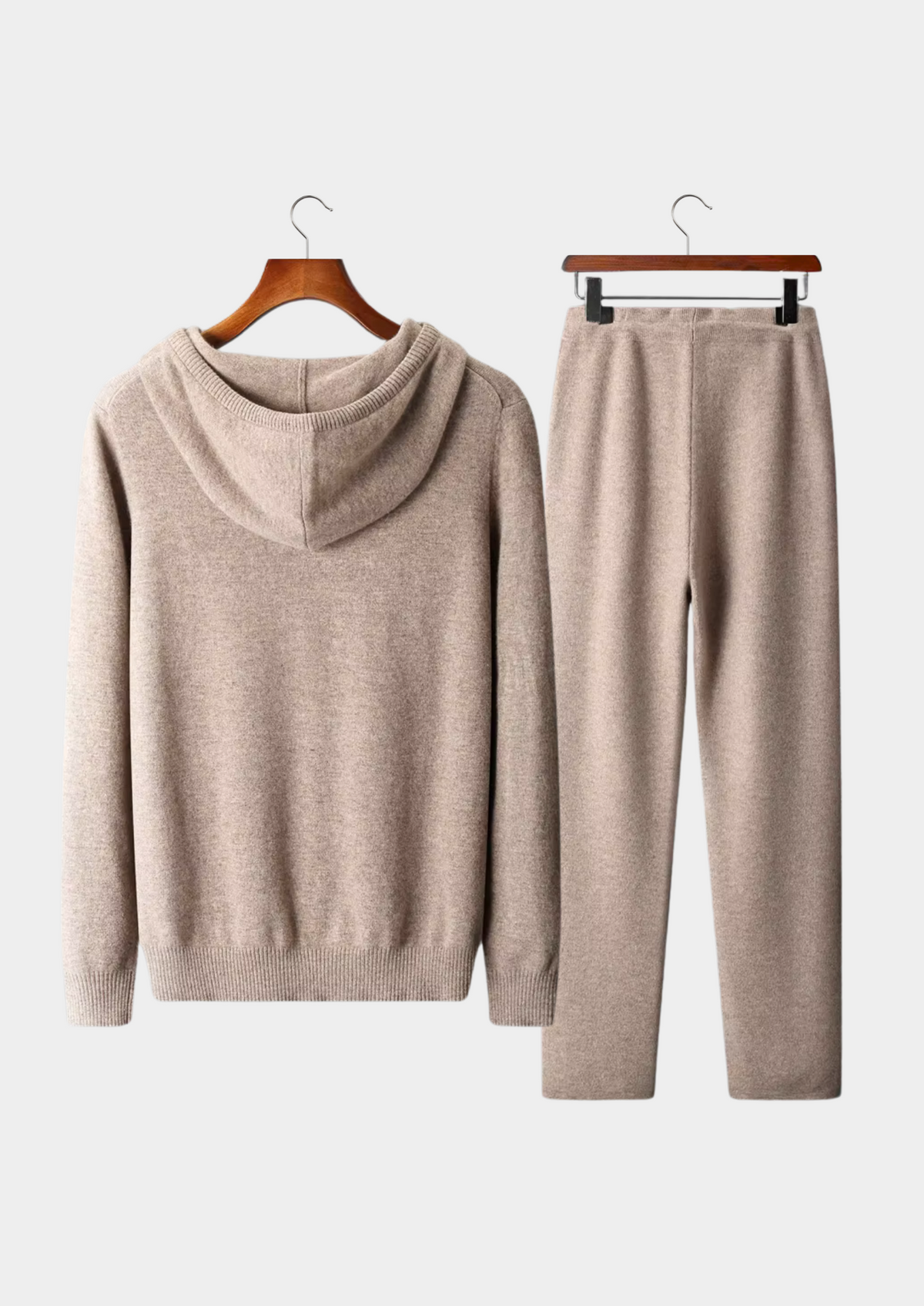 Survêtement en Laine Mérinos Beige Baptiste