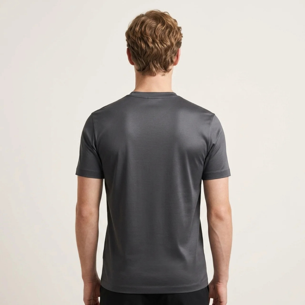 T-Shirt Éclat Doux Gris Foncé