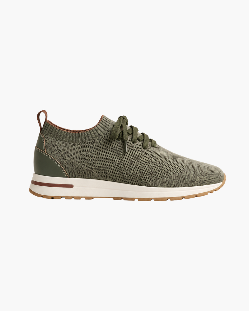 BASKET MESH SOLANA SANS LACETS - VERT