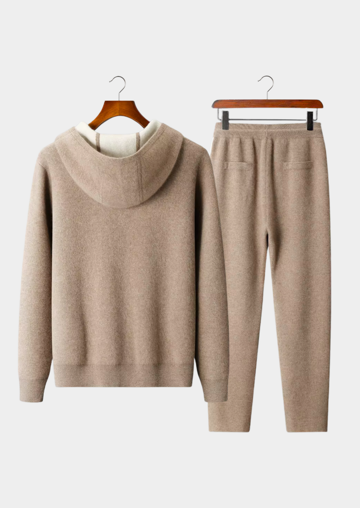 Survêtement en Cachemire Beige Milano