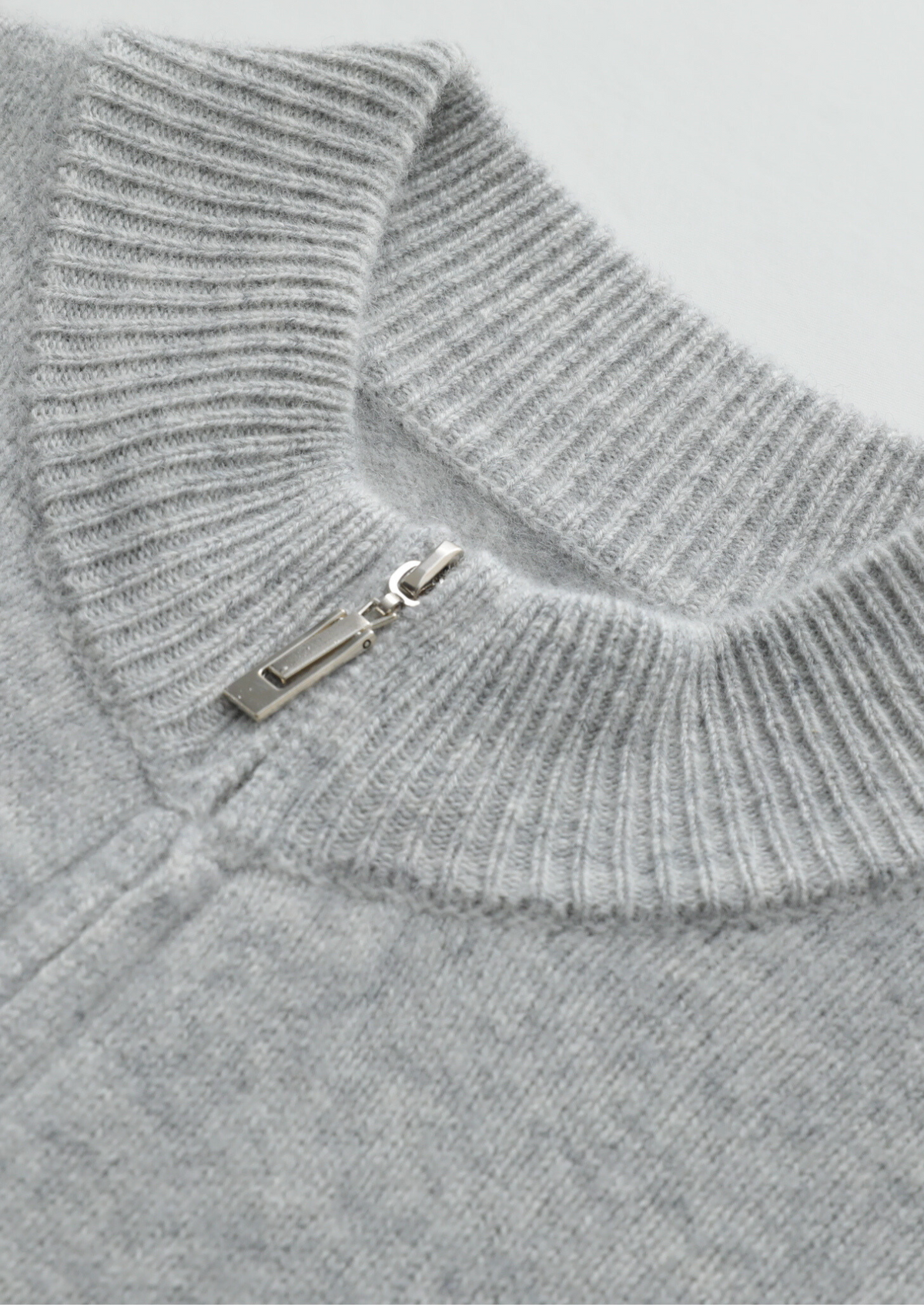 Survêtement en Laine Mérinos Gris Clair Théo