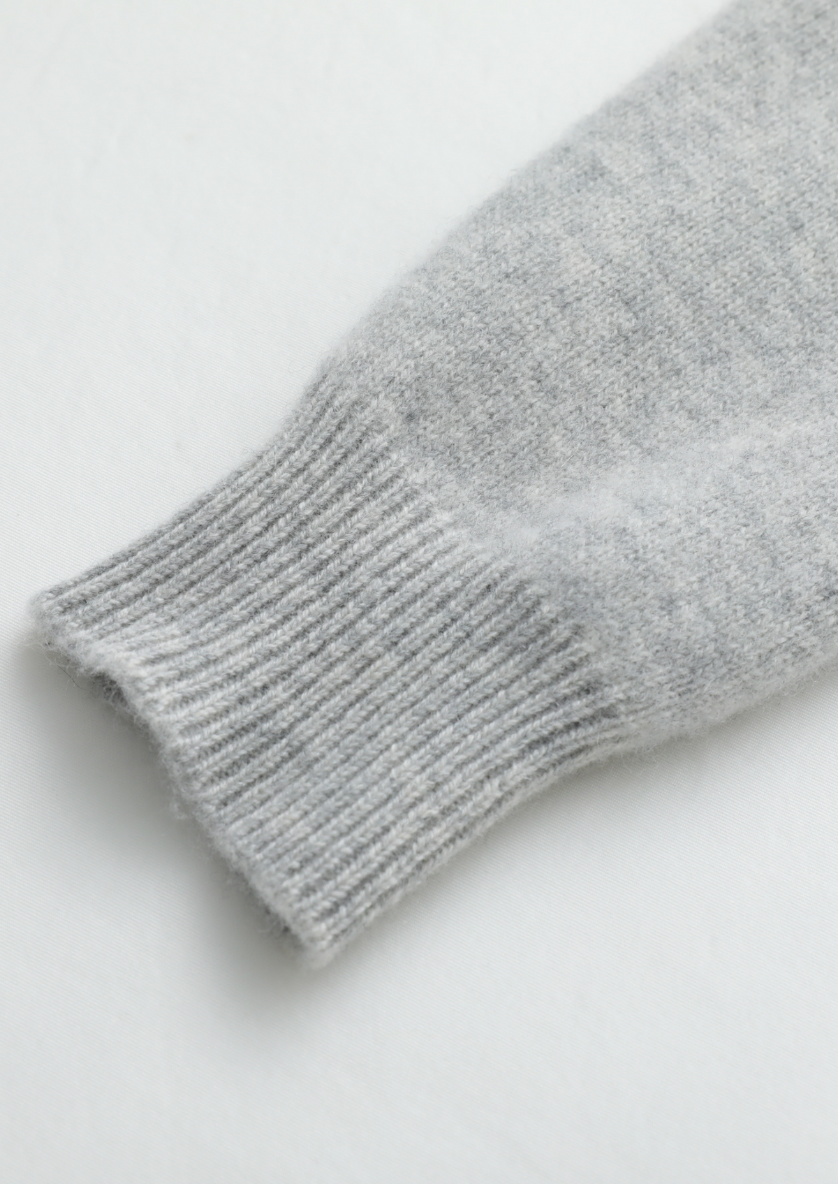 Survêtement en Laine Mérinos Gris Clair Théo