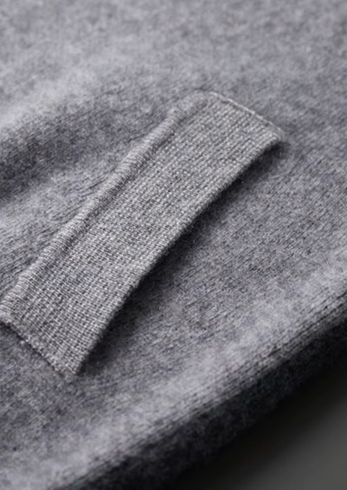 Survêtement en Cachemire Gris Foncé Torino