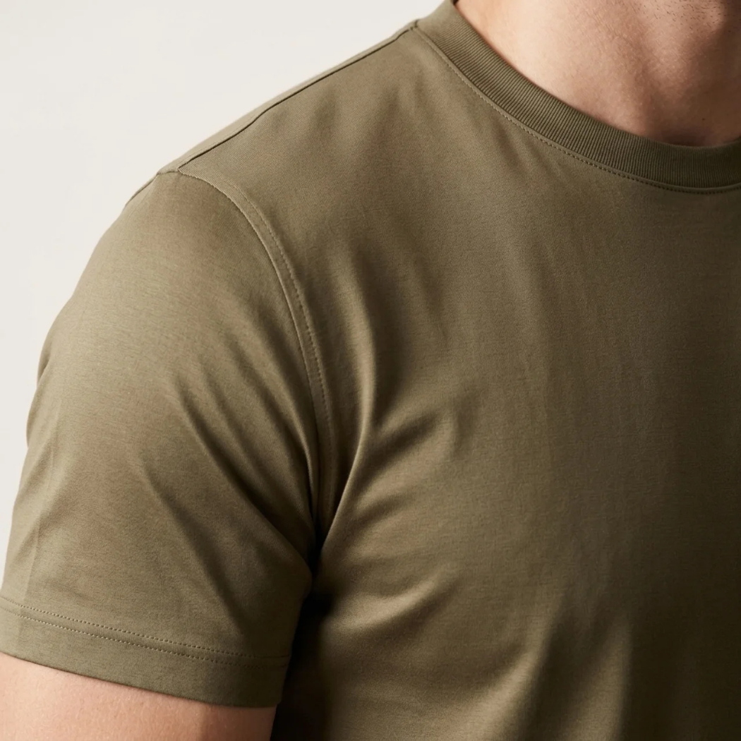 T-Shirt Éclat Doux Olive