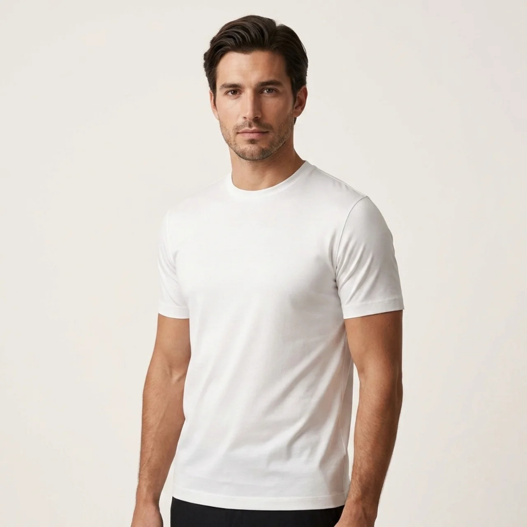 T-Shirt Éclat Doux Blanc