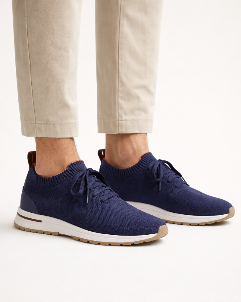 BASKET MESH SOLANA SANS LACETS - MARINE
