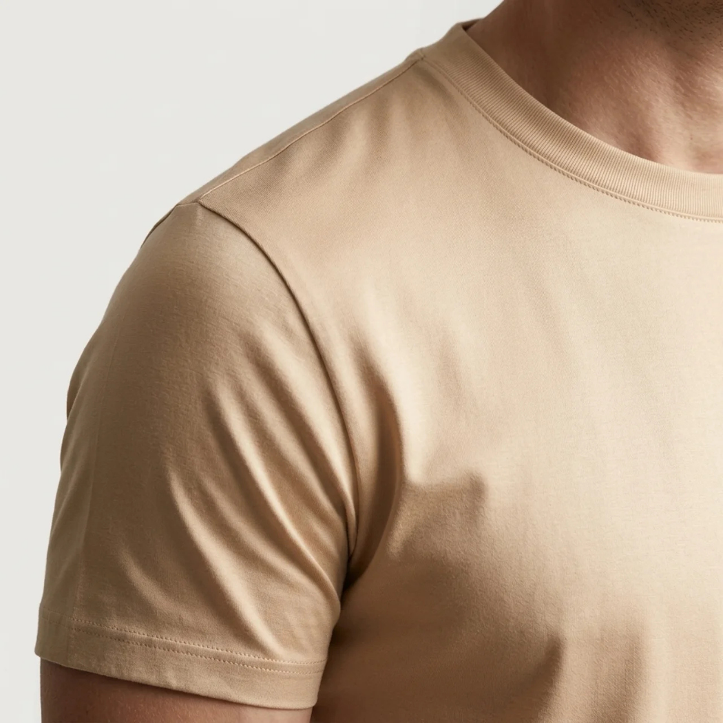 T-Shirt Éclat Doux Beige