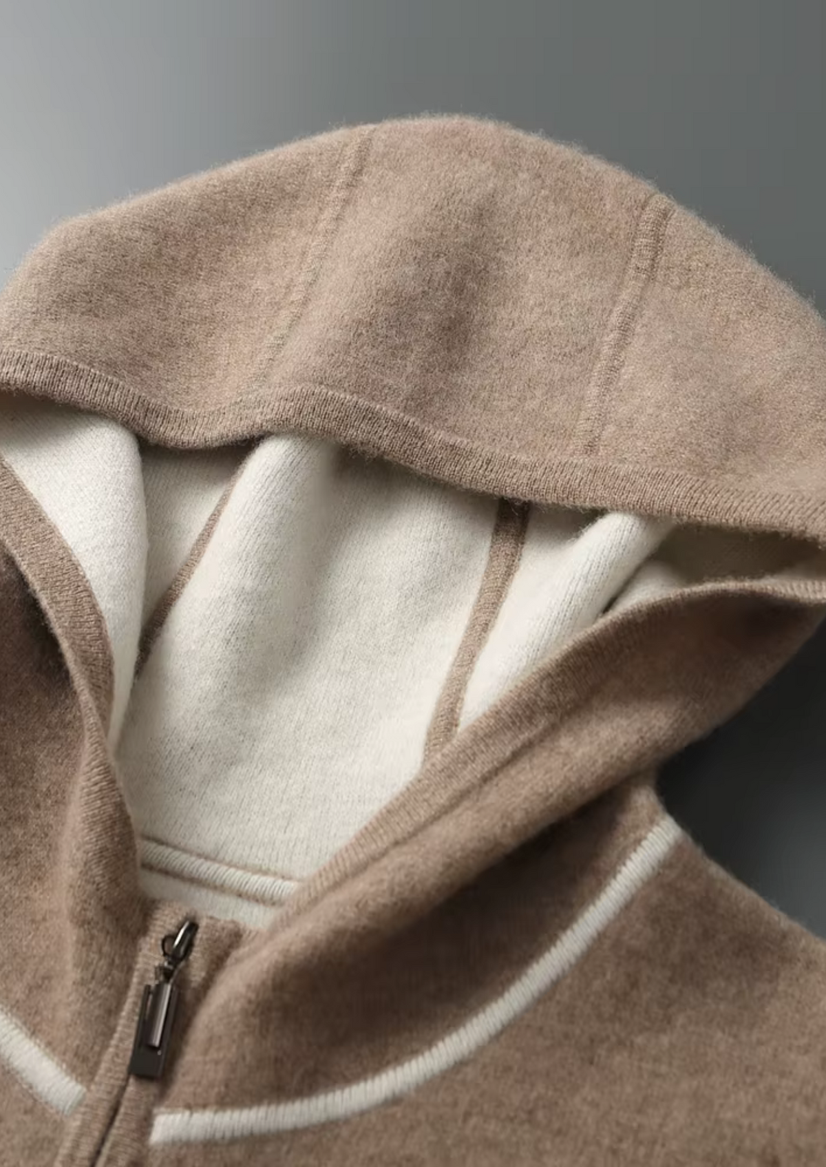 Survêtement en Cachemire Beige Milano
