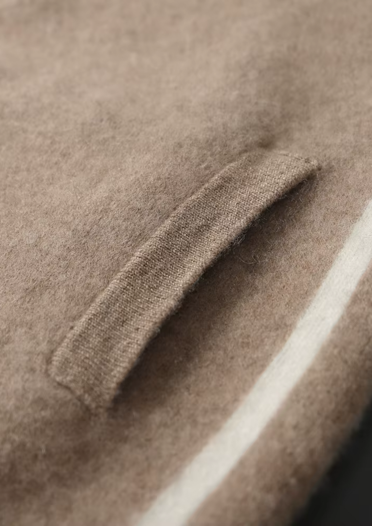 Survêtement en Cachemire Beige Milano