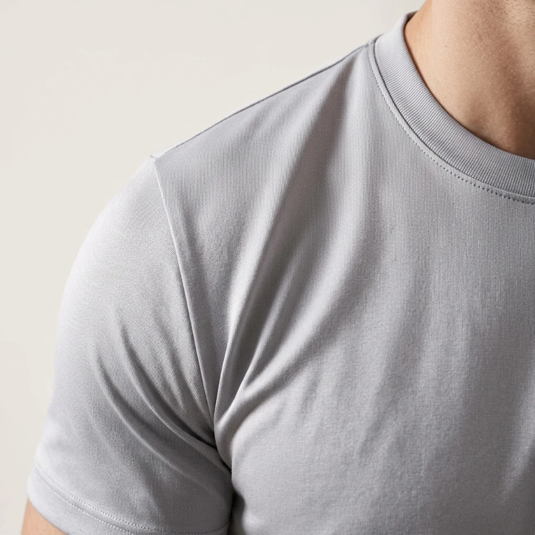 T-Shirt Éclat Intense Gris Clair