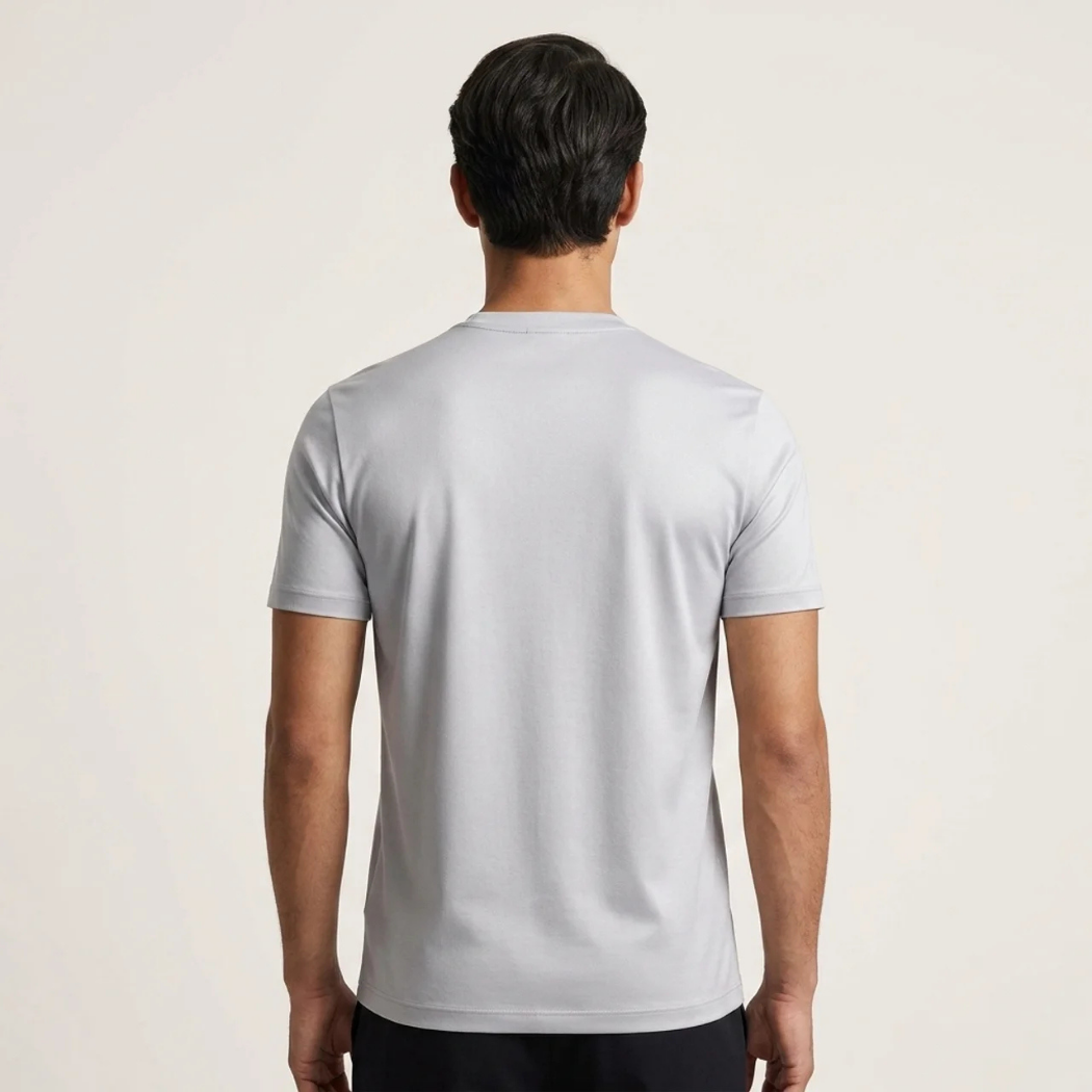 T-Shirt Éclat Doux Gris Clair