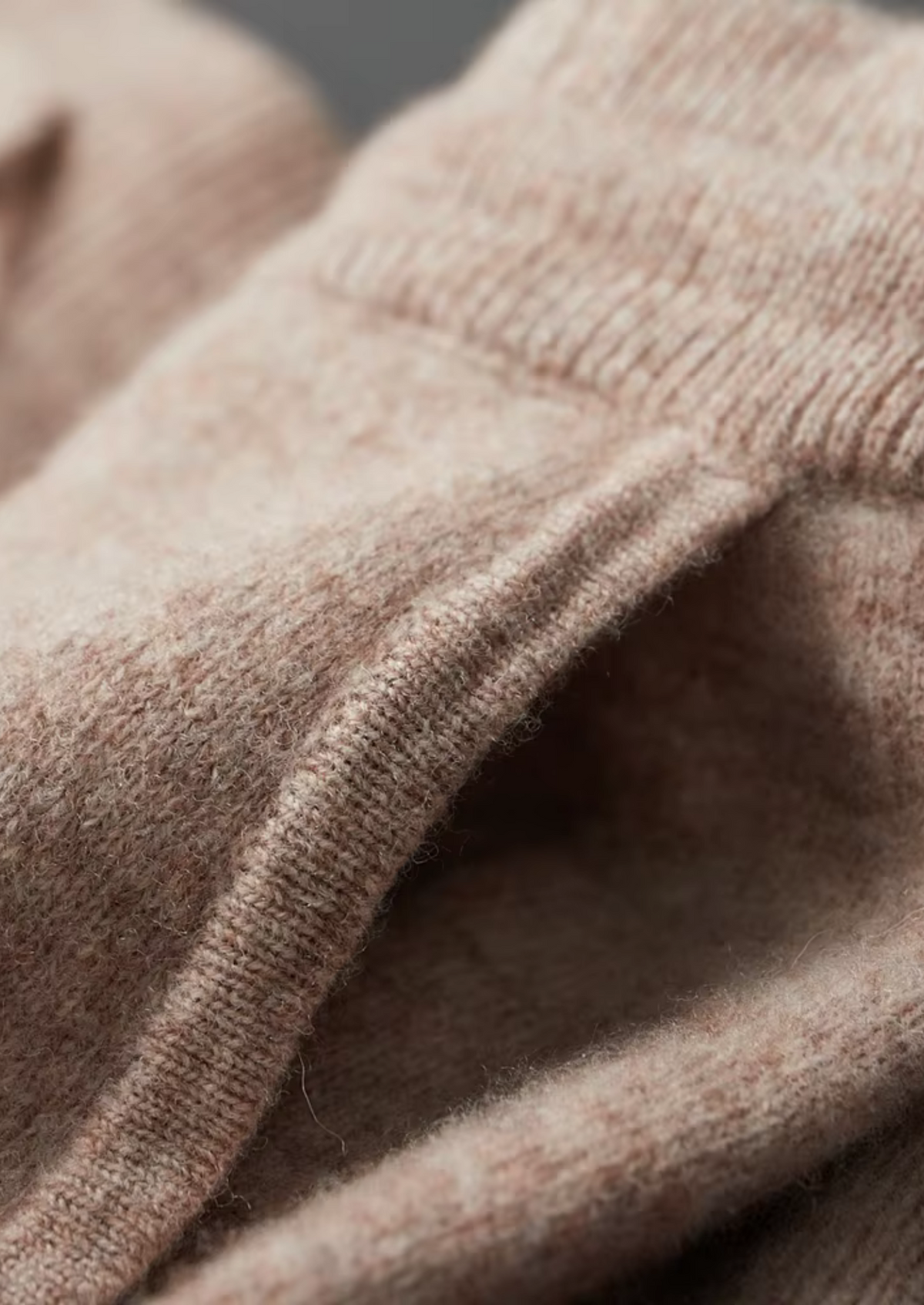 Survêtement en Laine Mérinos Beige Baptiste