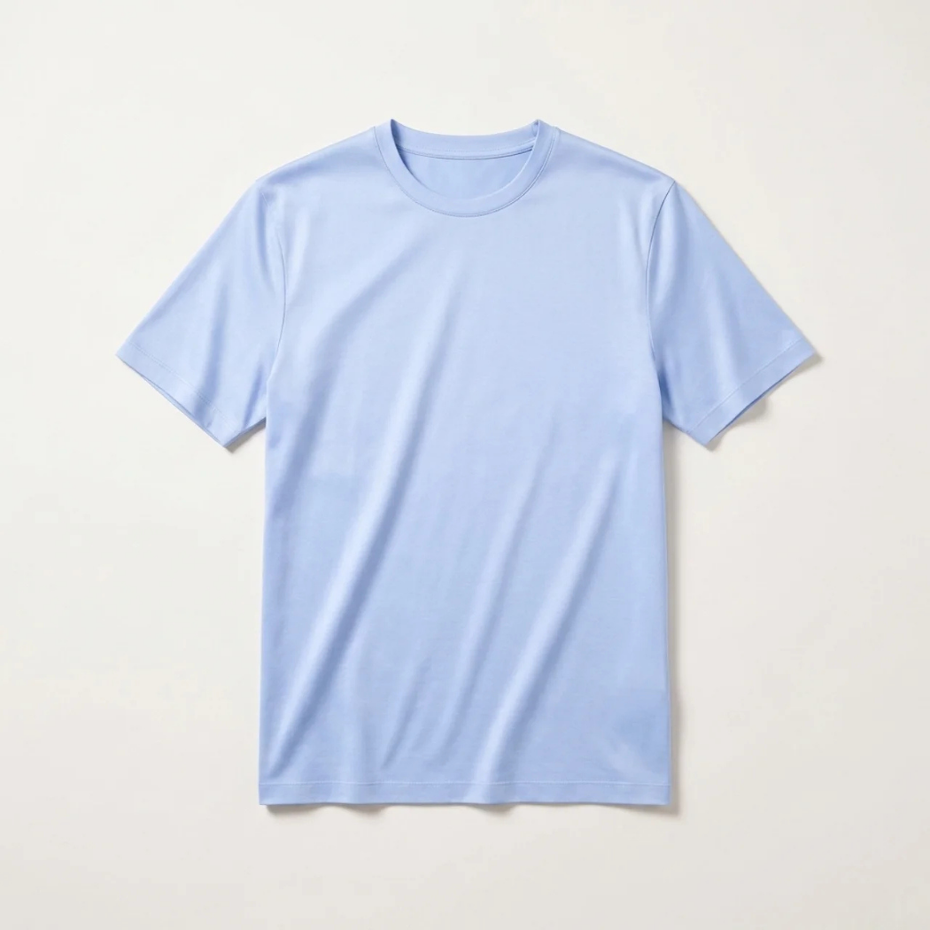 T-Shirt Éclat Doux Bleu Ciel