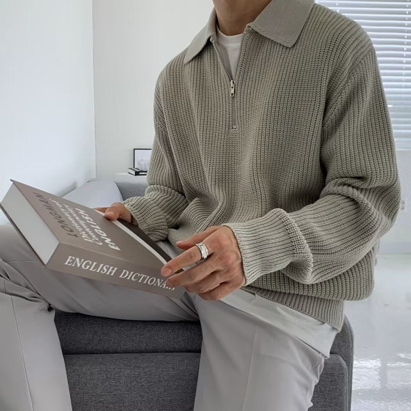 Pull Polo Demi-Zip