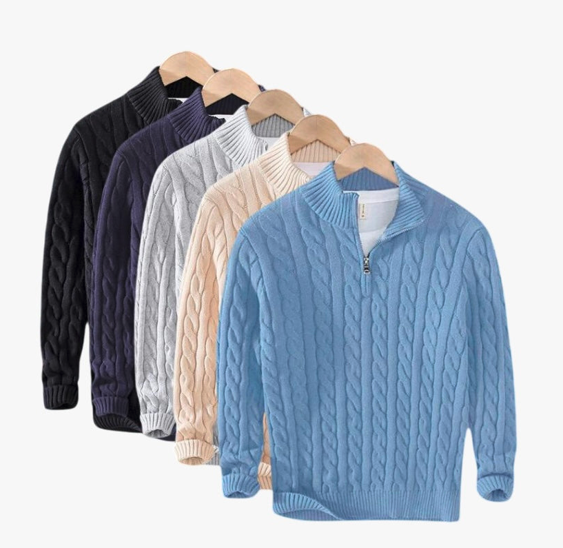 Lot de 5 Pulls Torsadés Essentiels