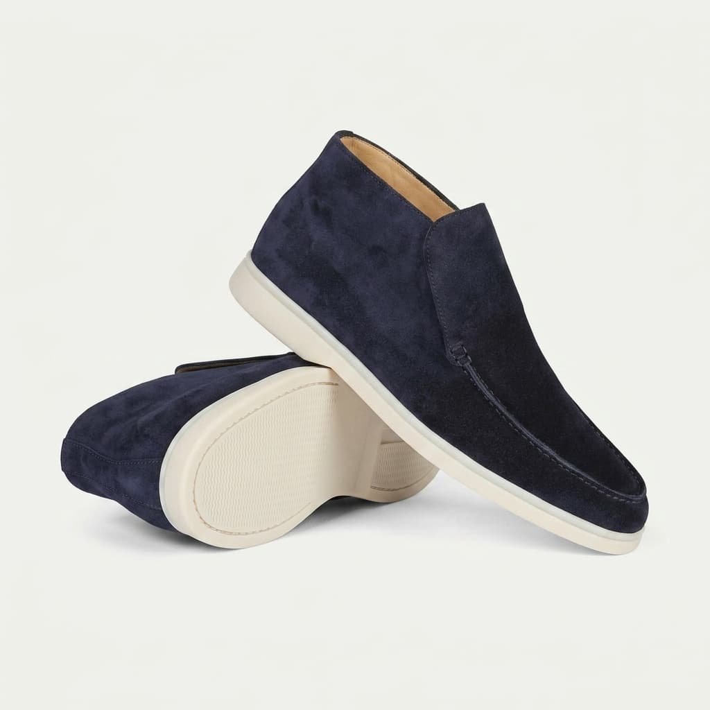 Mocassin Montant en Daim Portofino