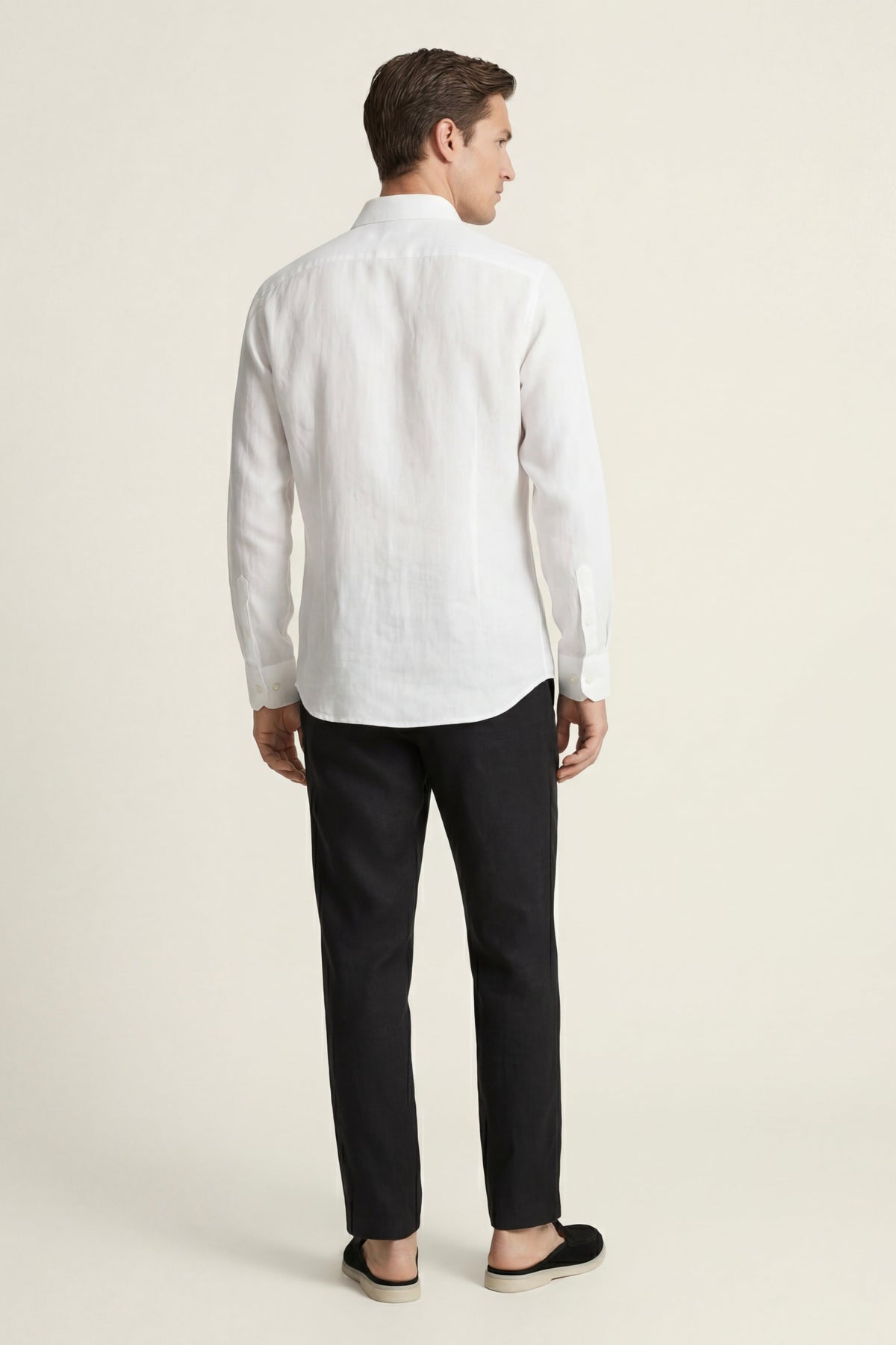 Ensemble Lin Pisa Manches Longues Blanc/Noir