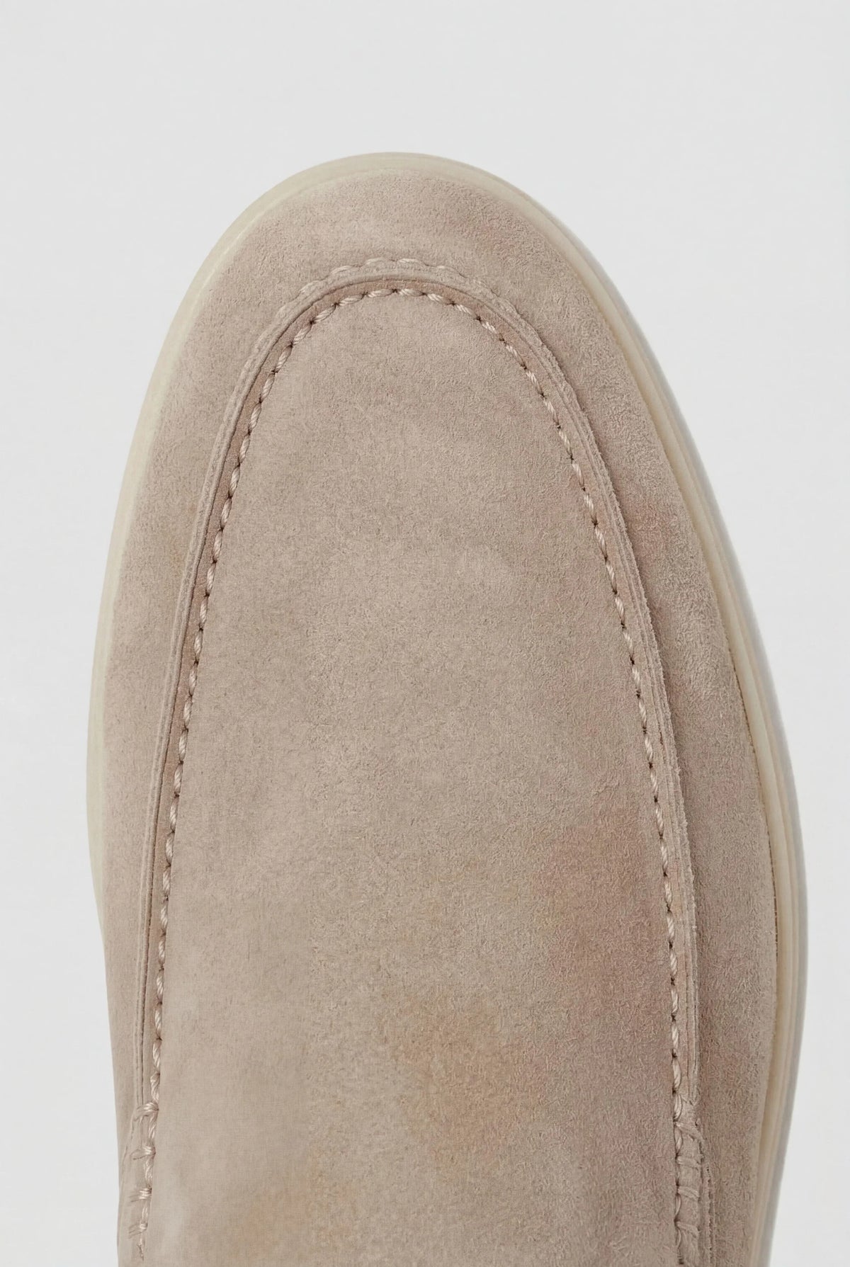 Mule en Daim Beige